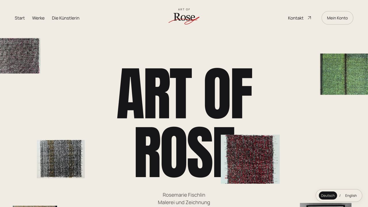 Art of Rose — Website
