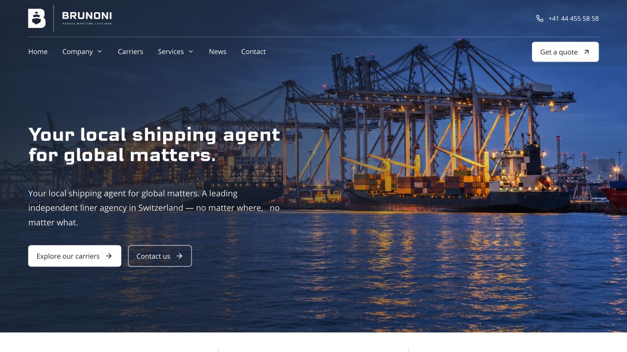 Brunoni — Website